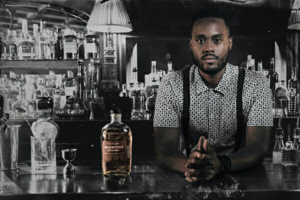 Redemption whisky bartender