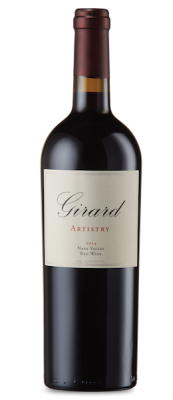 bottle of girard artistry red wine