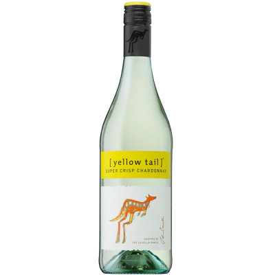 yellow tail super crisp chardonnay