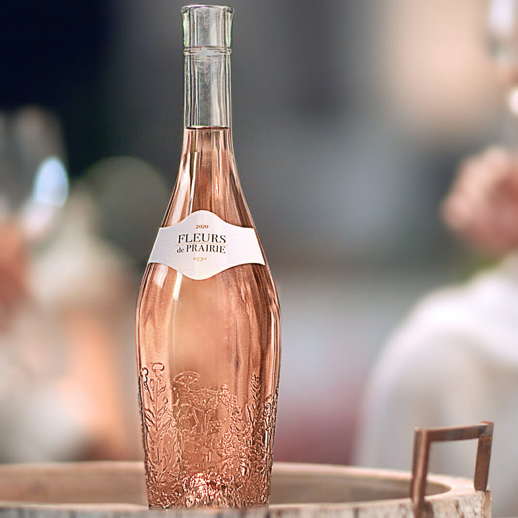 Oprah Daily features Fleurs de Prairie in a roundup of the best rosé
