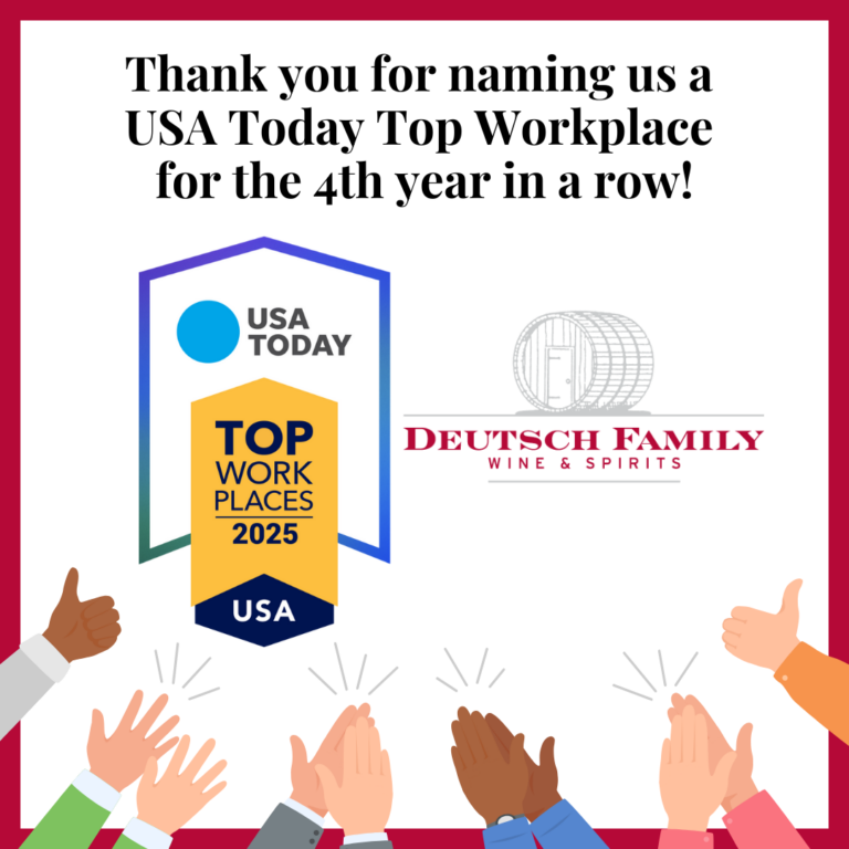 Thank you for naming us a USA Today Top Workplace for the 4th year in a row!